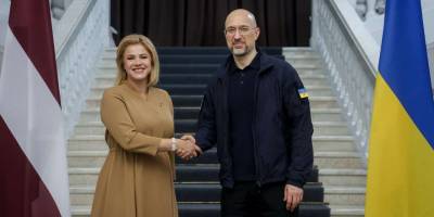 Прем’єрка Латвії оголосила у Києві про черговий пакет військової підтримки України