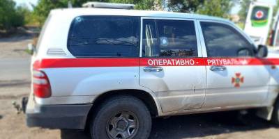 Запорізькі рятувальники потрапили під ворожий обстріл у Донецькій області (фото)