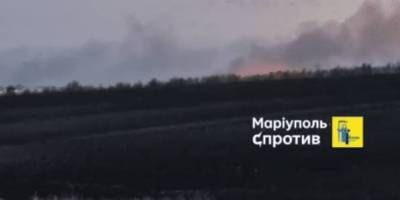 Наслідки вдалої роботи по позиціям ворога під Маріуполем
