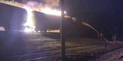 На Запоріжжі бійці Сил оборони знищили залізничні цистерни з паливом для окупантів
