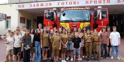 Активісти дитячого руху «Байда» навчалися безпеці на інтерактивному уроці в класі безпеки — фото
