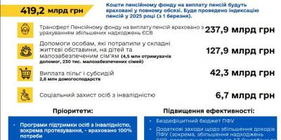 Бюджет на 2025 рік спонукає до економії: Уряд планує зменшити соціальні видатки