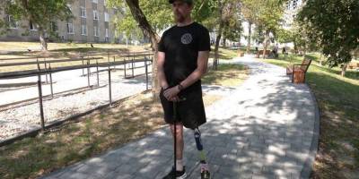 Історія бійця із Запоріжжя Олексія Чевичка, який на фронті втратив ногу