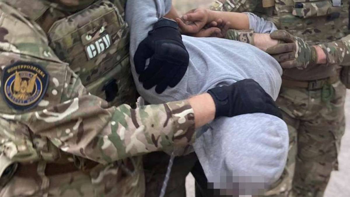 У Запоріжжі Служба безпеки затримала агента воєнної розвідки рф