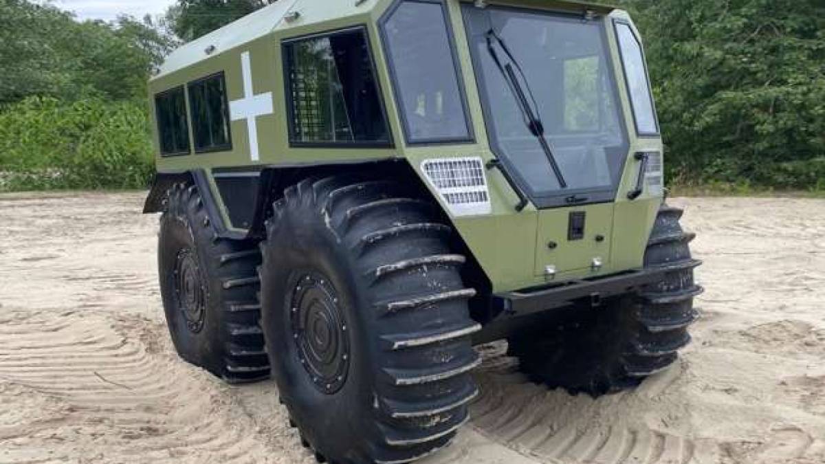 Всюдихід-амфібія «ТАХА» допомагатиме ЗСУ: Міноборони допустило її до постачання