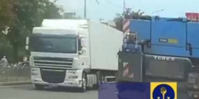 На Запоріжжя рашисти продовжують завозити військові вантажі, замасковані під гуманітарку