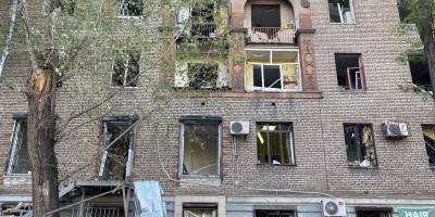 Внаслідок атаки росіян на Запоріжжя постраждало 16 осіб, 4 госпіталізовані