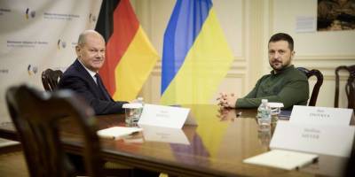 Зеленський зустрівся з Олафом Шольцом у США: деталі перемовин