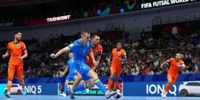 Україна вдруге в історії пробилася до чвертьфіналу чемпіонату світу з футзалу
