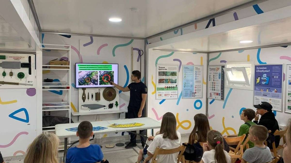 У Запоріжжі продовжує працювати Мобільний клас безпеки