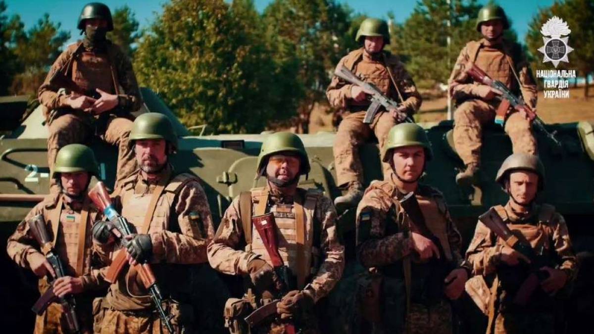 Запорізькі гвардійці проходять бойове злагодження (фото)
