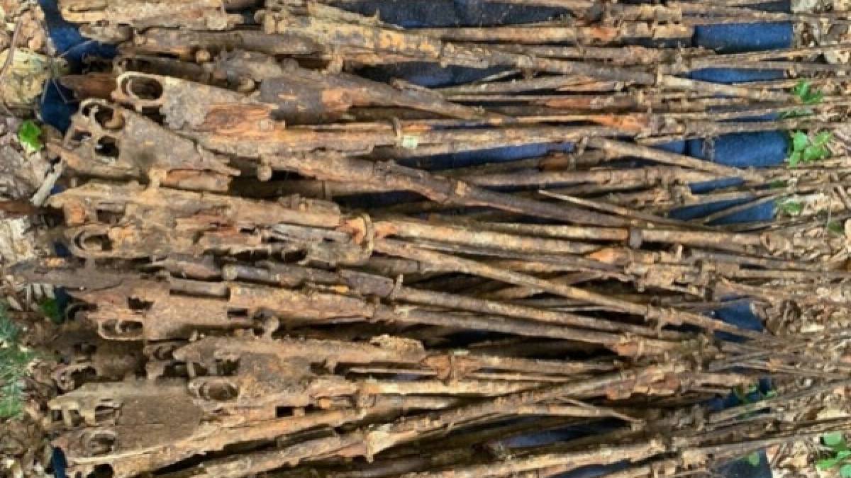 Поблизу кордону з Польщею знайшли схрон зброї часів Першої світової війни