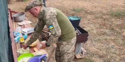 Що на Запорізькому напрямку готують для бійців фронтові кухарі