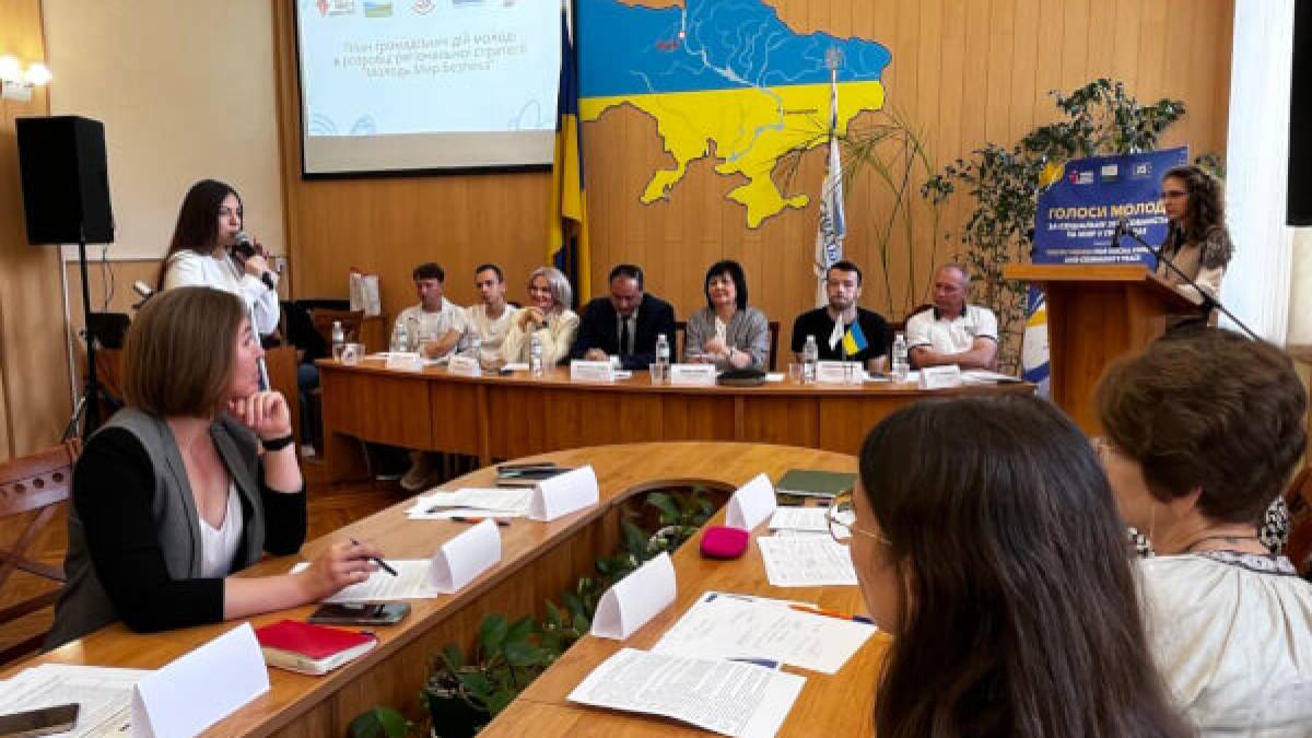 Молодь Запоріжжя готова брати активну участь у розбудові миру та безпеки у регіоні