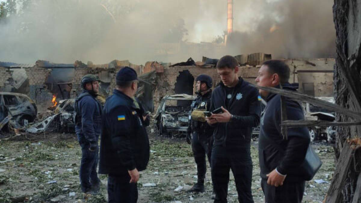 Наслідки ударів росіян по Запоріжжю
