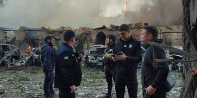 Наслідки ударів росіян по Запоріжжю