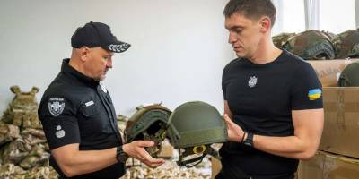 Бійці стрілецького батальйону поліції отримали дрони та спорядження від голови Запорізької ОВА
