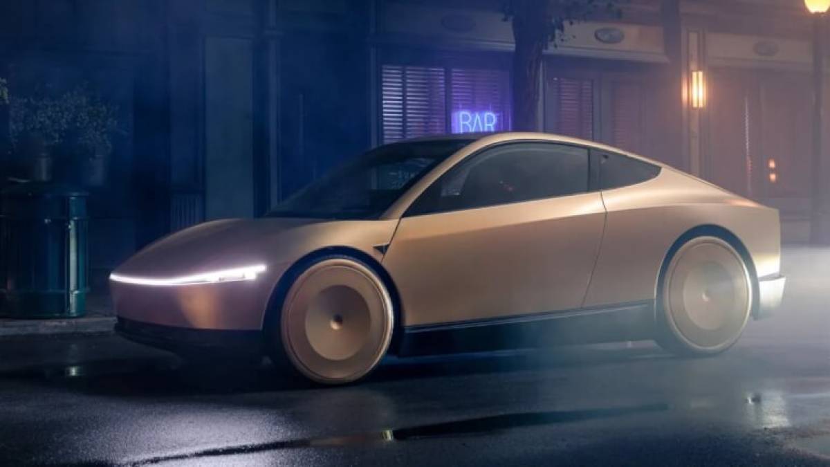 Ілон Маск показав роботаксі Tesla Cybercab і маршрутку Robovan (відео)