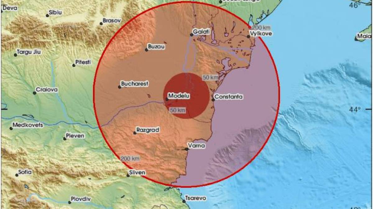 У Чорному морі стався землетрус — поштовхи відчули в Болгарії
