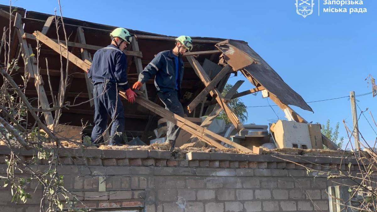 У Запоріжжі внаслідок атаки військами рф пошкоджені 63 будинки — мерія