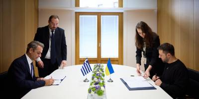 Україна і Греція підписали в Брюсселі двосторонню безпекову угоду