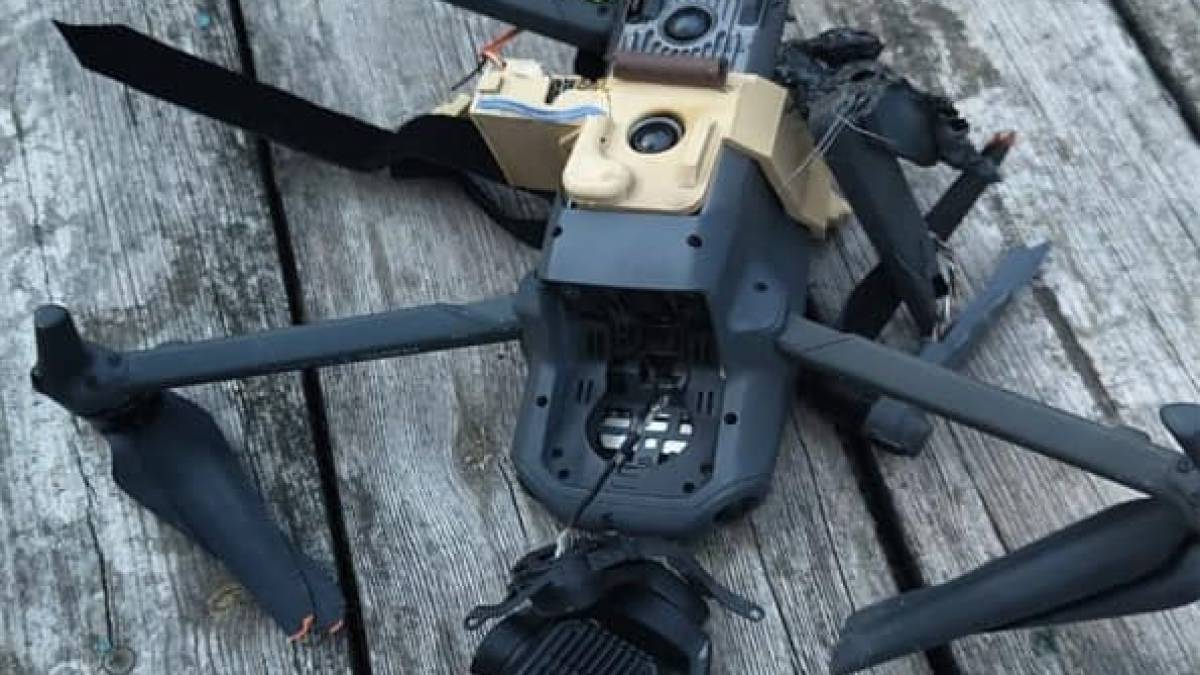 На Запоріжжі прикордонники відбили масовану атаку російських дронів
