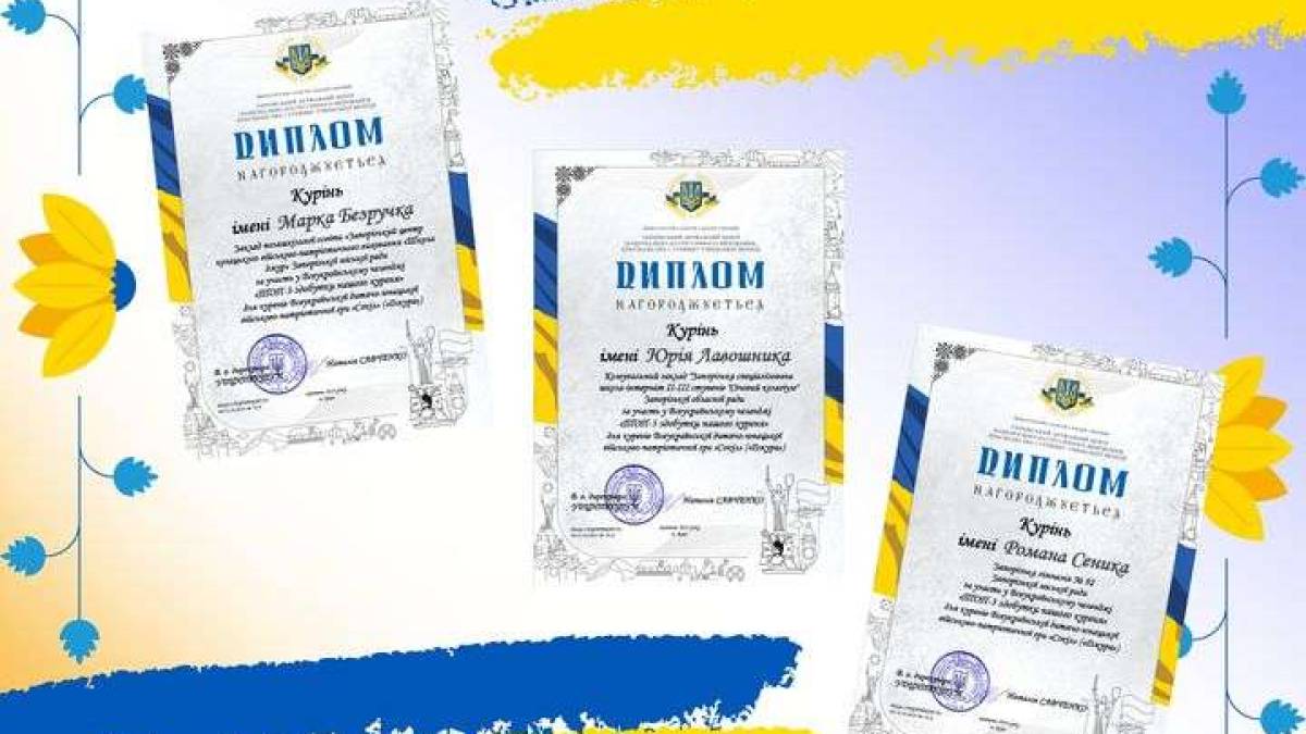 Запорізькі джури – серед переможців челенджу «ТОП-3 здобутки нашого куреня»