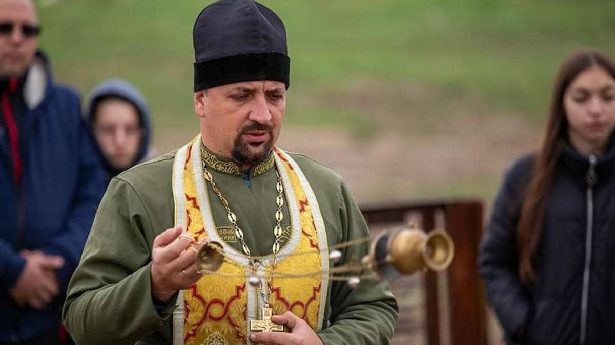 Капелан та бійці бригади «Хортиця» вшанували пам’ять загиблих побратимів (фото)