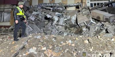 Готель, адмінбудівля, навчальний заклад — наслідки ракетного удару по Кривому Рогу
