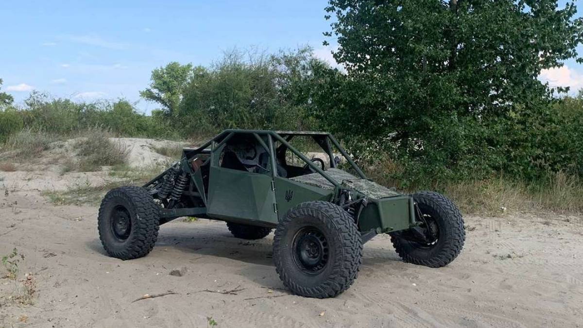 Український баггі “Варан” Міноборони допустило до експлуатації в армії