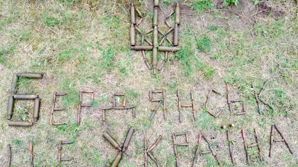 Пожелание Бердянску от бойцов ВСУ (фото)