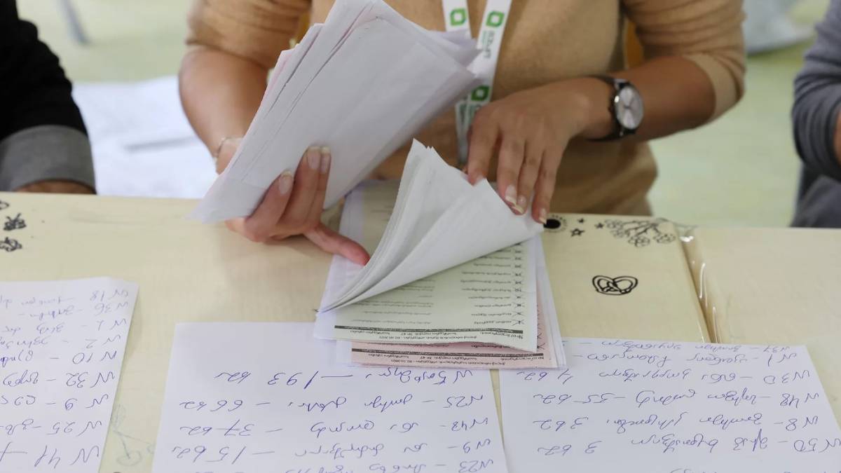 У Грузії закрили дільницю, на якій зафіксували вкид бюлетенів