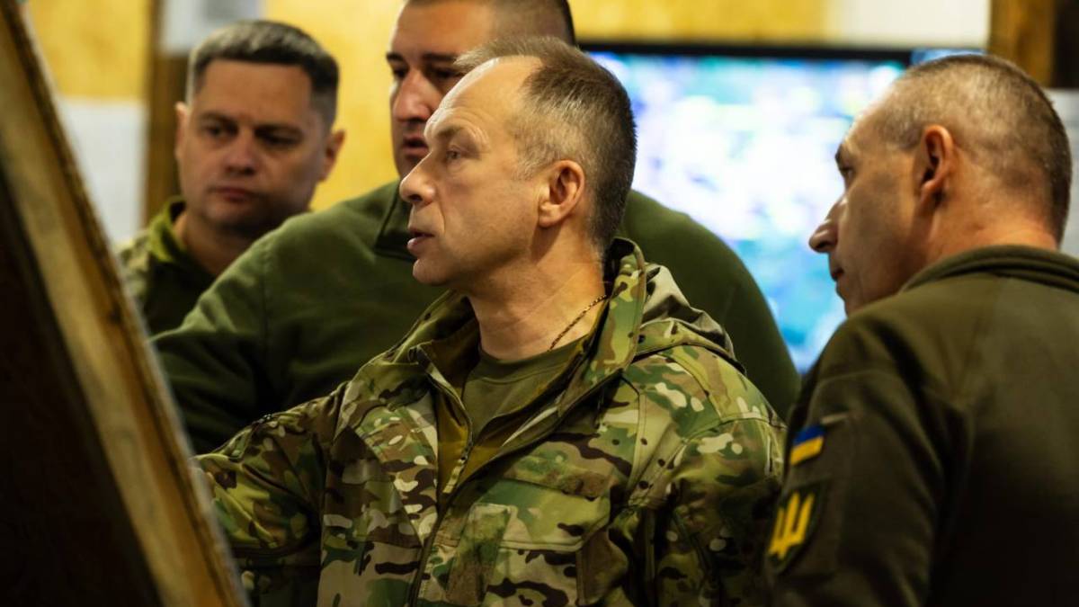 На Запорізькому напрямку побував Головнокомандувач ЗСУ Сирський
