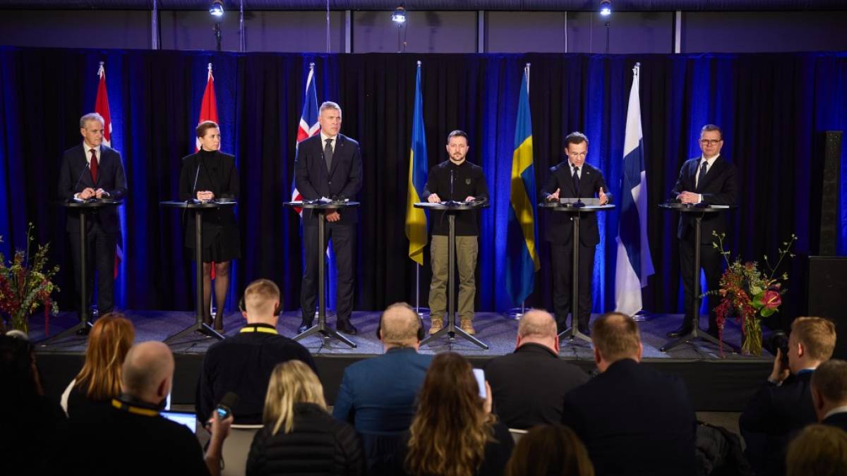 Зеленський підсумував зустрічі з прем’єрами країн Північної Європи
