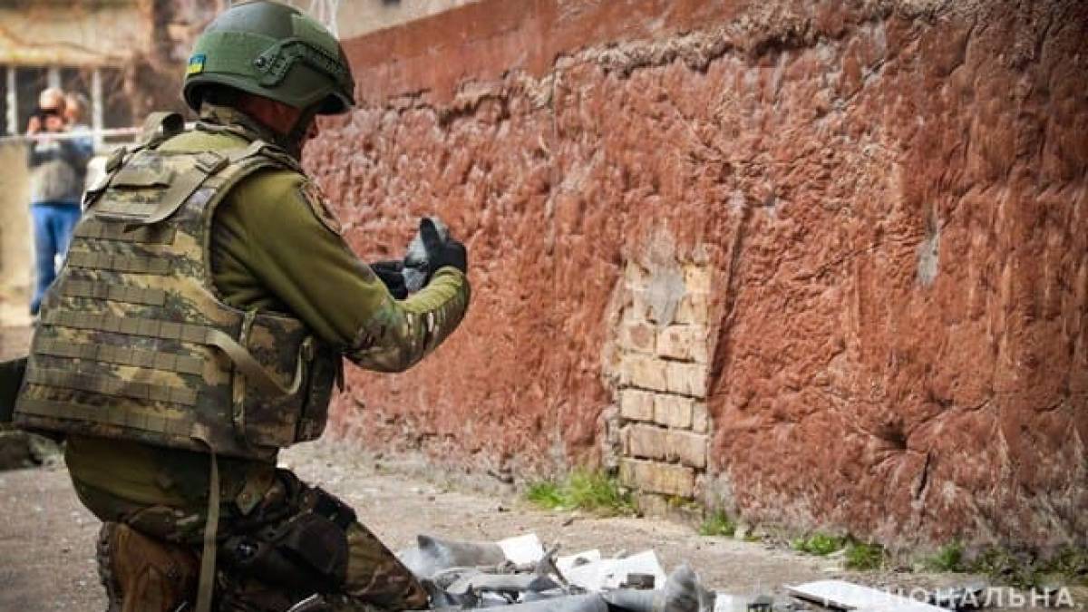 З початку року запорізькі вибухотехніки поліції знешкодили більше 1080 боєприпасів та їх частин