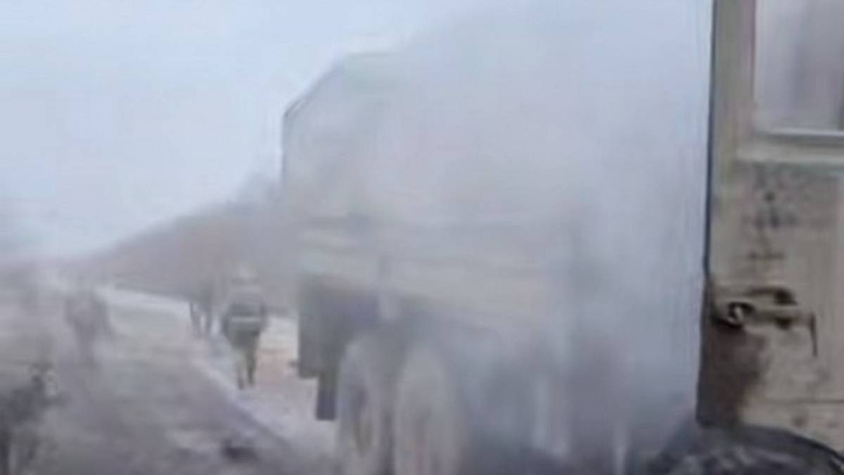 На Запорізькому напрямку бійці Сил оборони підірвали вантажівку з піхотою рашистів (фото)
