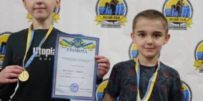 Юні брати-спортсмени з Мелітополя стали чемпіонами з таїландського боксу