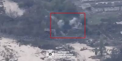 На Запорожье пограничники уничтожили замаскированную позицию и установку РЭБ врага