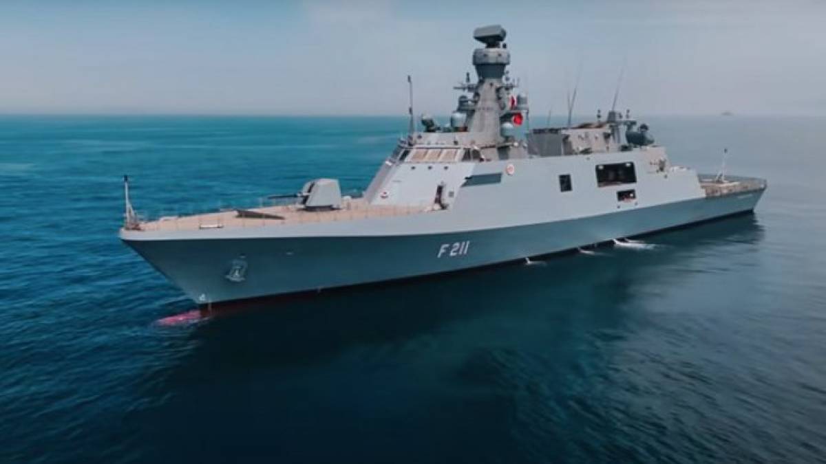 У ВМС показали, як корвет «Іван Мазепа» проходить державні випробування