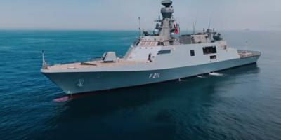 У ВМС показали, як корвет «Іван Мазепа» проходить державні випробування