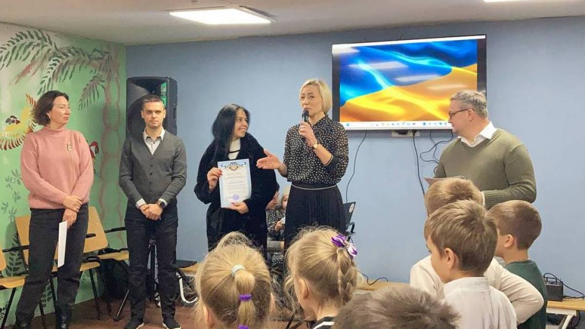 У Запоріжжі відкрили освітній простір для дітей з окупованого Бердянська (фото)