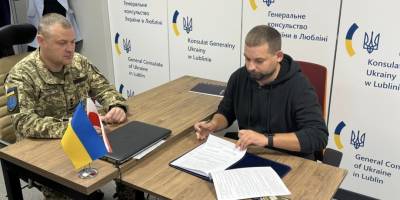 Перша група добровольців з Українського легіону підписала контракти із ЗСУ