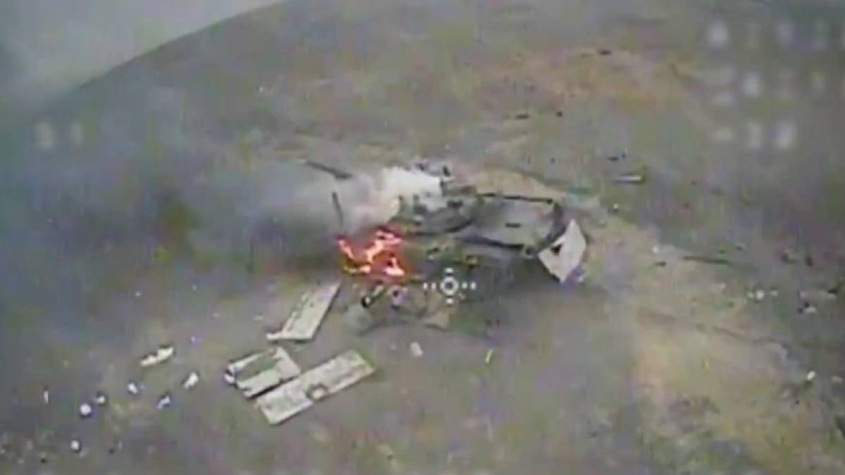 На Запорізькому напрямку нацгвардійці відбили спробу штурму, знищивши 2 танки рашистів — відео 