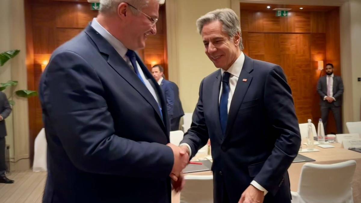 Сибіга і Блінкен у Брюсселі обговорили військові потреби України
