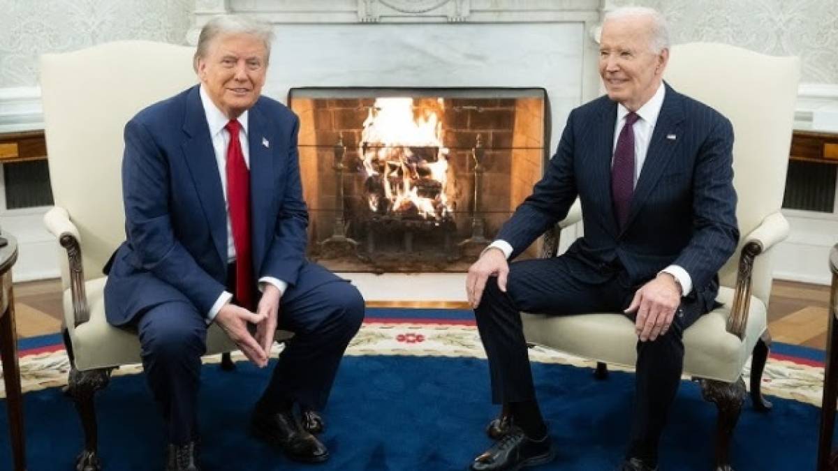 Трамп і Байден зустрілися у Білому домі