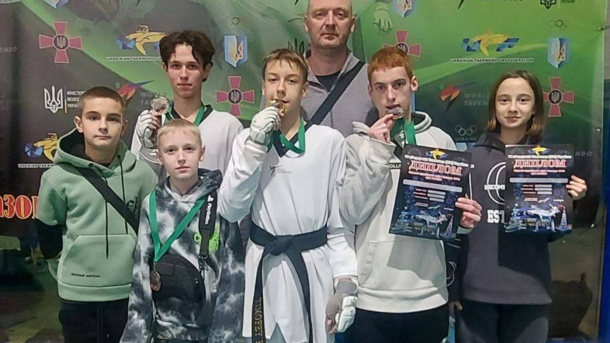 Юні запорізькі тхеквондисти вибороли престижні нагороди Всеукраїнського турніру «Діти України XXV»