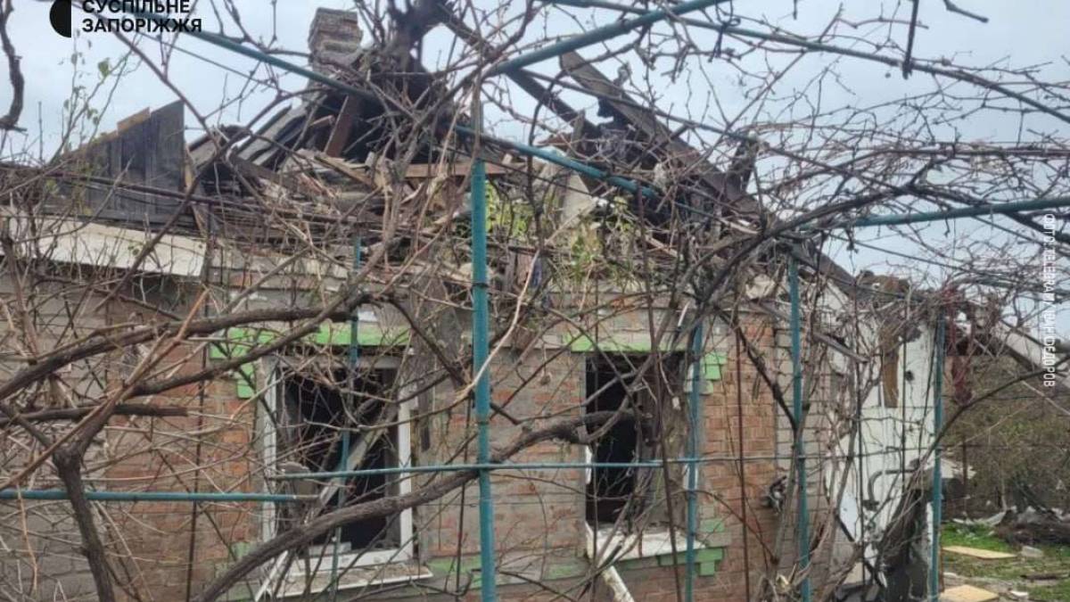 392 удари завдала армія рф по території 11 міст та сіл Запорізької області впродовж доби, 16 листопада.