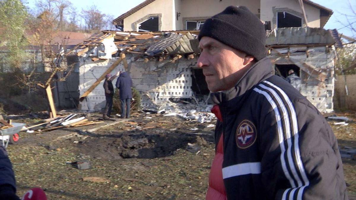 Під час атаки рф постраждав будинок відомого запорізького футболіста