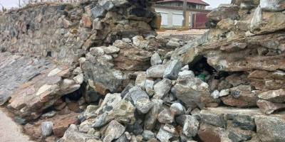 В окупованому Бердянську руйнується дамба, яка захищає центр міста від штормів