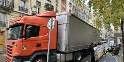 У тисячний день війни французька асоціація відправила 222-гу фуру з допомогою Україні